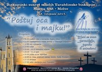 Biskupijski marijanski susret mladih Varaždinske biskupije u Molvama - "Marija fest 2019."